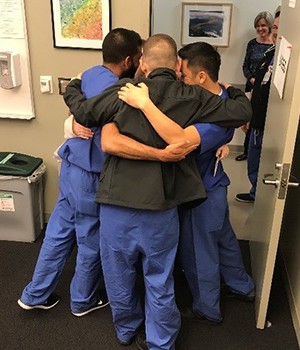 APP Group Nurse Hug