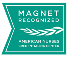 Magnet Recognized Logo: American Nurses Credentialing Center