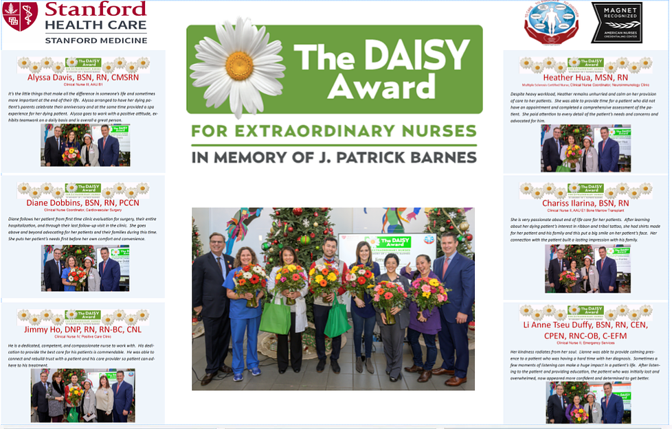 DAISY Award Recipients 2019